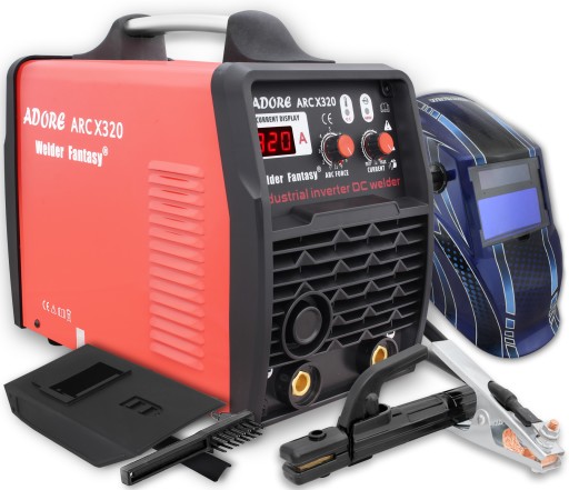 Spawarka MMA ADORE ARC X 320 maska przyłbica T-700