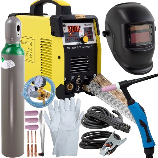 Spawarka Magnum TIG THF 203P Puls DC 200A MMA