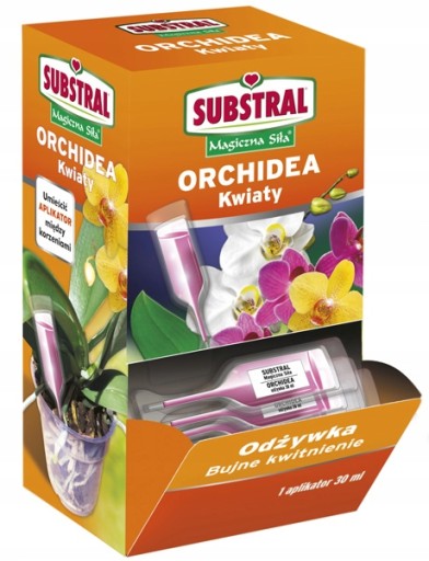 Aplikator z nawozem do storczyków ORCHIDEA
