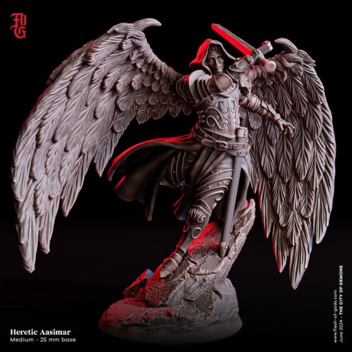 Heretic Aasimar - 3dmonkeypl