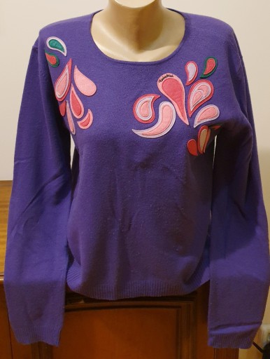 RED OR DEAD * SWETER Z KASZMIREM * XL