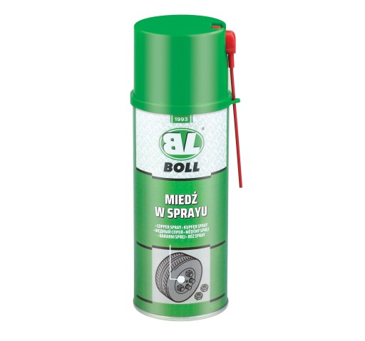 BOLL MIEDŹ W SPRAYU SMAR MIEDZIOWY MIEDZIANY 400ml