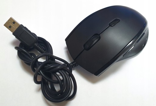 Mysz optyczna Novatech NOV-MOUSE2 CZARNA USB