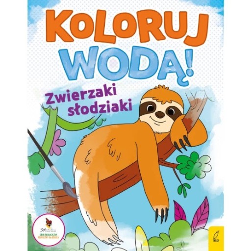 Koloruj wodą Zwierzaki słodziaki