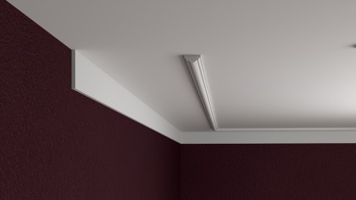 Listwa symetryczna Prosta 7x3 sztukateria xps