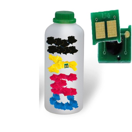 TONER Proszek 100g + CHIP do HP 1600 2600 CM1015