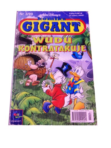 KOMIKS GIGANT 3/99 WUDU KONTRATAKUJE