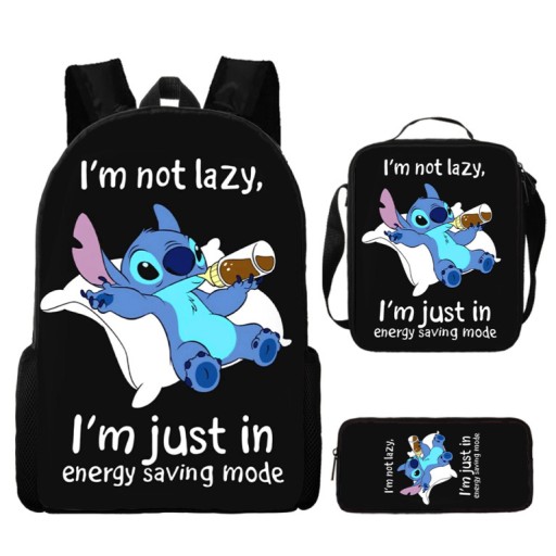 STICH PLECAK SZKOLNY ZESTAW PIÓRNIK TORBA 3W1 nowy A4
