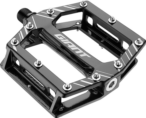 Pedały platformowe Giant Original MTB Sport czarne - aluminiowe, oś Cr-Mo,