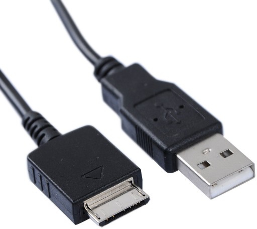 KABEL ŁADOWARKA ŁADUJĄCY DO ODTWARZACZA USB SONY WALKMAN MP3 MP4 WM-PORT