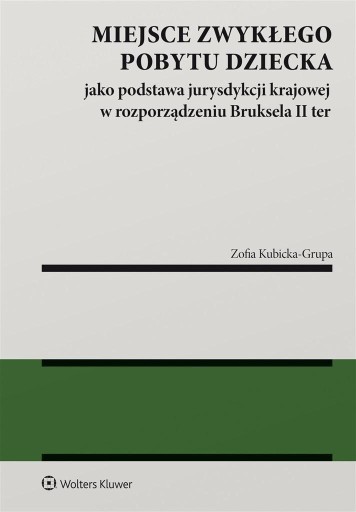 MIEJSCE ZWYKŁEGO POBYTU DZIECKA JAKO PODSTAWA...