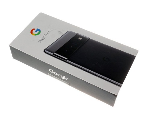 Pudełko Google Pixel 6 Pro 256GB BLACK ORYG
