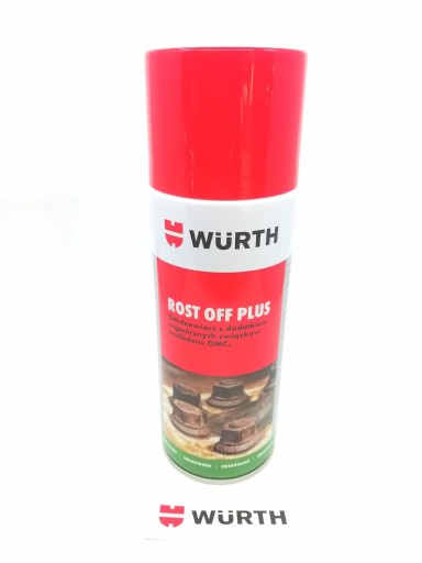 ODRDZEWIACZ ROST OFF PLUS Z MOLIBDENEM WURTH 400ML