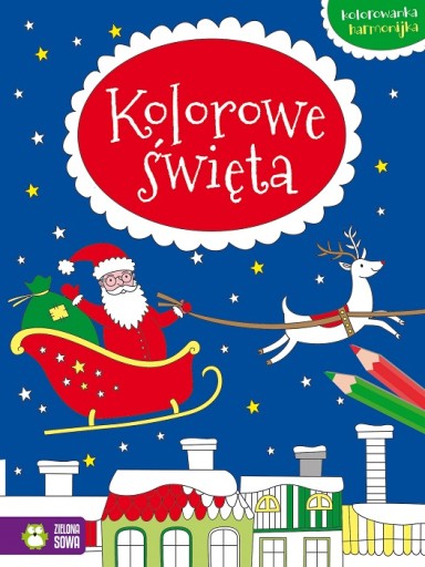 KOLOROWE ŚWIĘTA. KOLOROWANKA HARMONIJKA