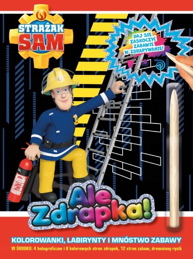 Strażak Sam Ale Zdrapka! Magiczny Rysik D-X