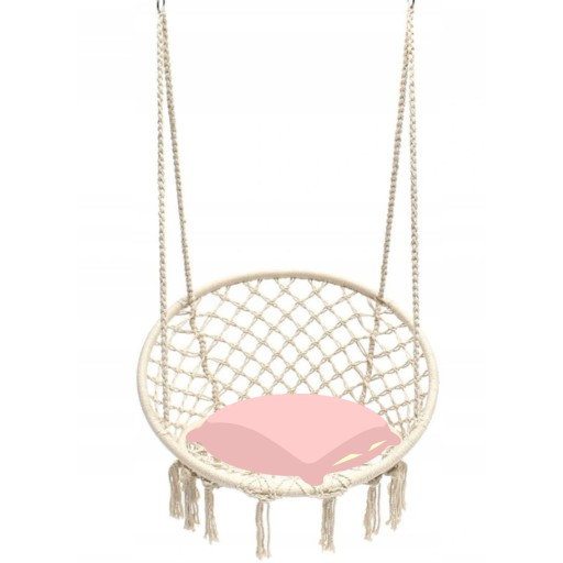 FOTEL WISZĄCY * HUŚTAWKA BOHO * NA TARAS DO OGRODU
