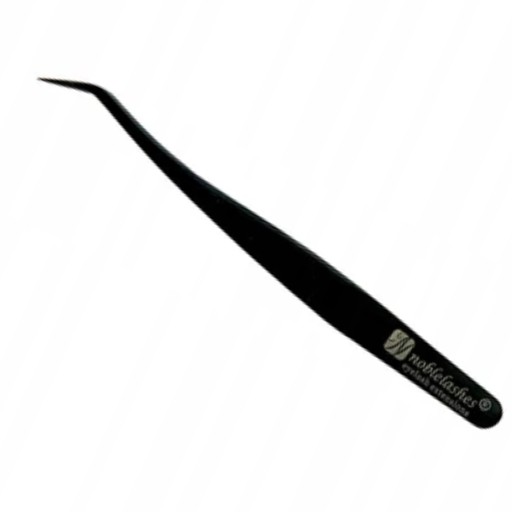 Pęseta Czarna CURVED Noble Lashes