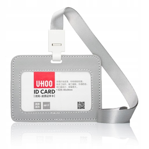 Etui holder na identyfikator poziome 6817 UHOO