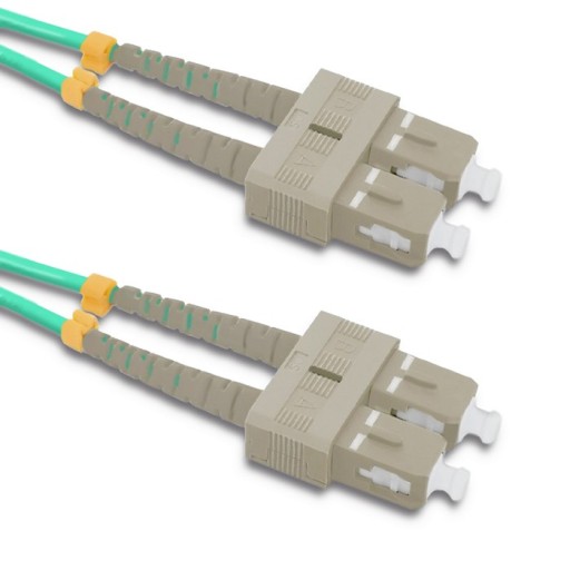 Qoltec Patchcord światłowodowy SC/UPC - SC/UPC | Multimode | 50/125 | 2m