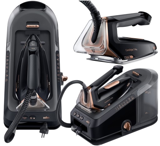 Braun CareStyle 7 Pro IS7286BK Generator Pary żelazko stacja