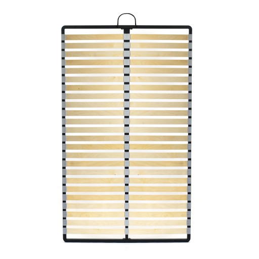 STELAŻ DO ŁÓŻKA 120x200 GĘSTY WKŁAD 48 LISTEW RAMA METALOWY POD MATERAC