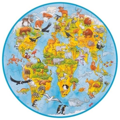 PUZZLE XXL OKRĄGŁE ŚWIAT