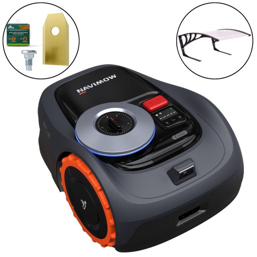 Robot koszący Segway Navimow i108E z kamerą VF EFLS 2.0 ZADASZENIE GRATIS