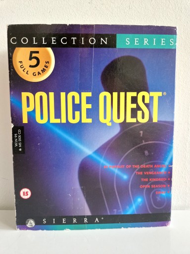 POLICE QUEST collection pc big box