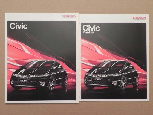 Prospekt - HONDA CIVIC - 2007 r
