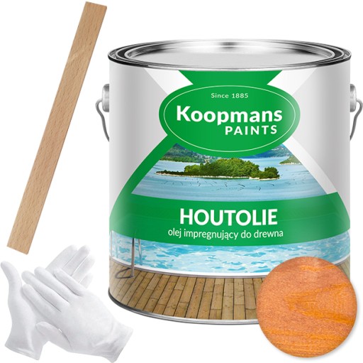 Olej do drewna Koopmans Houtolie 2,5l kasztan