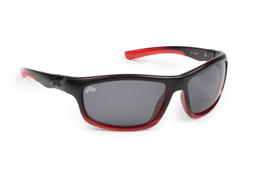 Okulary Fox Rage Trans Red/Black Sunglass Grey Len
