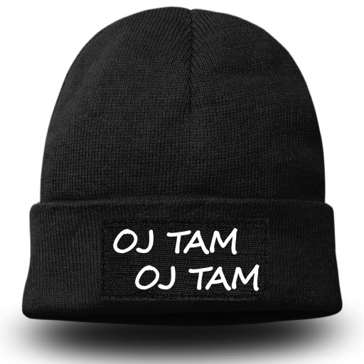 ŚMIESZNA CZAPKA JESIENNO ZIMOWA OJ TAM OJ TAM
