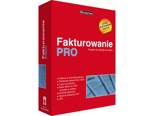 PROGRAM DGCS FAKTUROWANIE PRO