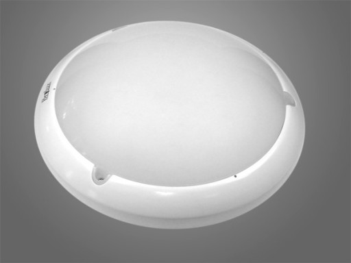 Plafon LED OKRĄGŁY BIAŁY 16W CZUJNIK IP54 IK10