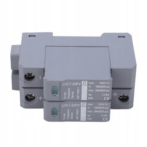 PV Surge Protector 2P 10KA do 20KA Modułowa