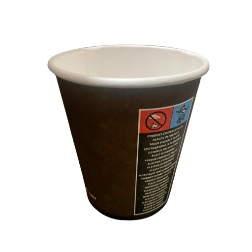 Kubek papierowy do kawy herbaty 250 ml w opakowaniu 100 szt. papier