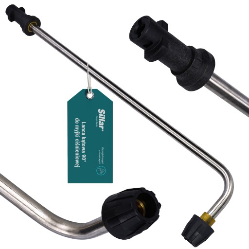 Lanca kątowa 90 do mycia podwozi nadkoli do myjki Karcher K2 K3 K4 K5 K6 K7