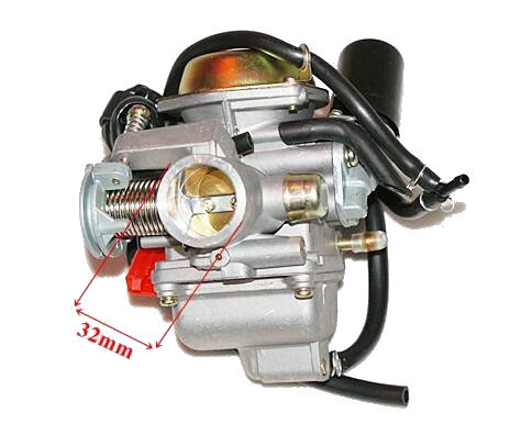 Gaźnik GY6 125 150ccm 152QMI/157QMJ Bashan Barton Romet Router Benzer Zipp