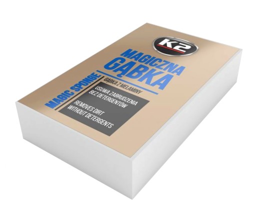 K2 MAGICZNA GĄBKA DO CZYSZCZENIA USUWA PLAMY BRUD
