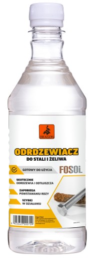 FOSOL Odrdzewiacz do stali i żeliwa 500 ml Dragon