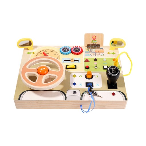 Tablica informacyjna Montessori Materiał dydaktyczny Tablica sensoryczna