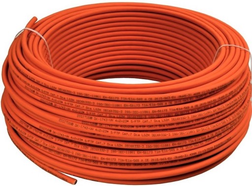 DIGITUS Kabel Skrętka S/FTP kat.7 drut LSOH 100m