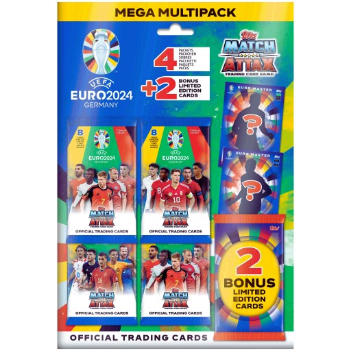 Multipack Mega EURO 2024 Topps Germany Match Attax Karty Piłkarskie