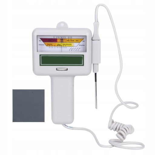2W1 MIERNIK PH I CHLORU TESTER WODY W BASENIE
