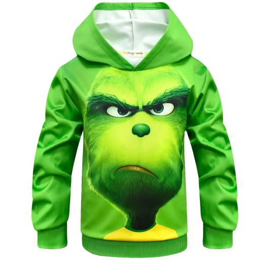 cosplay dziecięca Te same ubrania Grincha B53-274