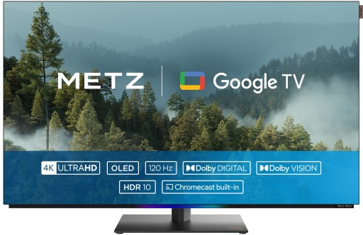 TELEWIZOR METZ OLED 42MOD9500Z GOOGLE SMART TV 120HZ HDR10+ DOLBY VISION IQ
