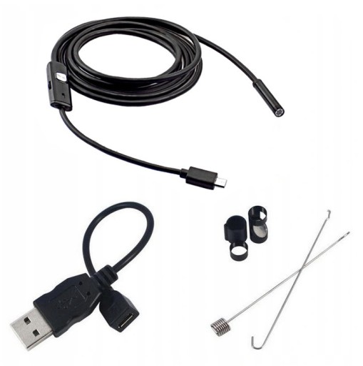 ENDOSKOP KAMERA INSPEKCYJNA 5m ANDROID USB IP67