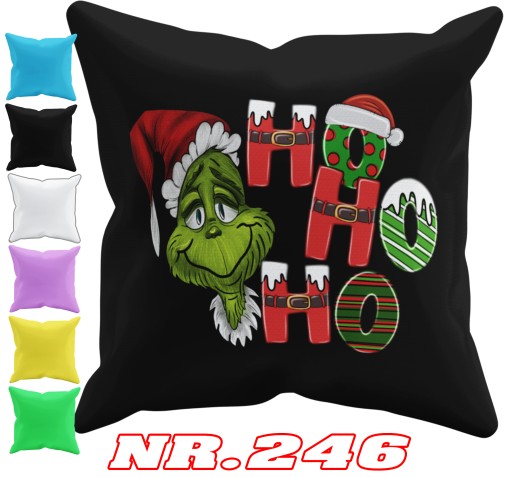 POSZEWKA NA PODUSZKĘ JAŚKA DO PRZEDSZKOLA GRINCH ŚWIĘTA + IMIĘ GRATIS