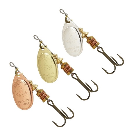 3 x MEPPS AGLIA Nr.2 / 4,5 gr SILVER GOLD COPPER