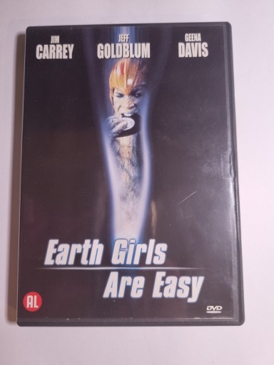 Earh Girls are Easy (Jim Carrey, Jeff Goldblum) rzadki film DVD ANG